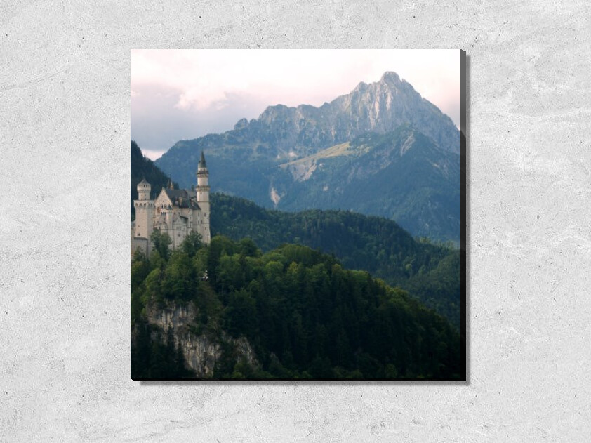 Картина Замок в горах