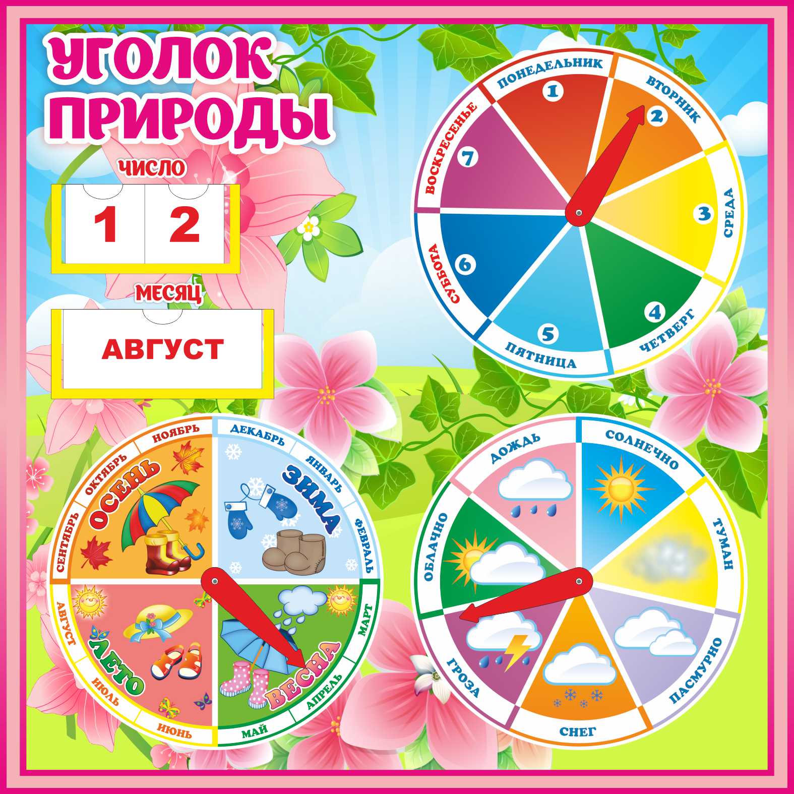 Календарь природы Птички