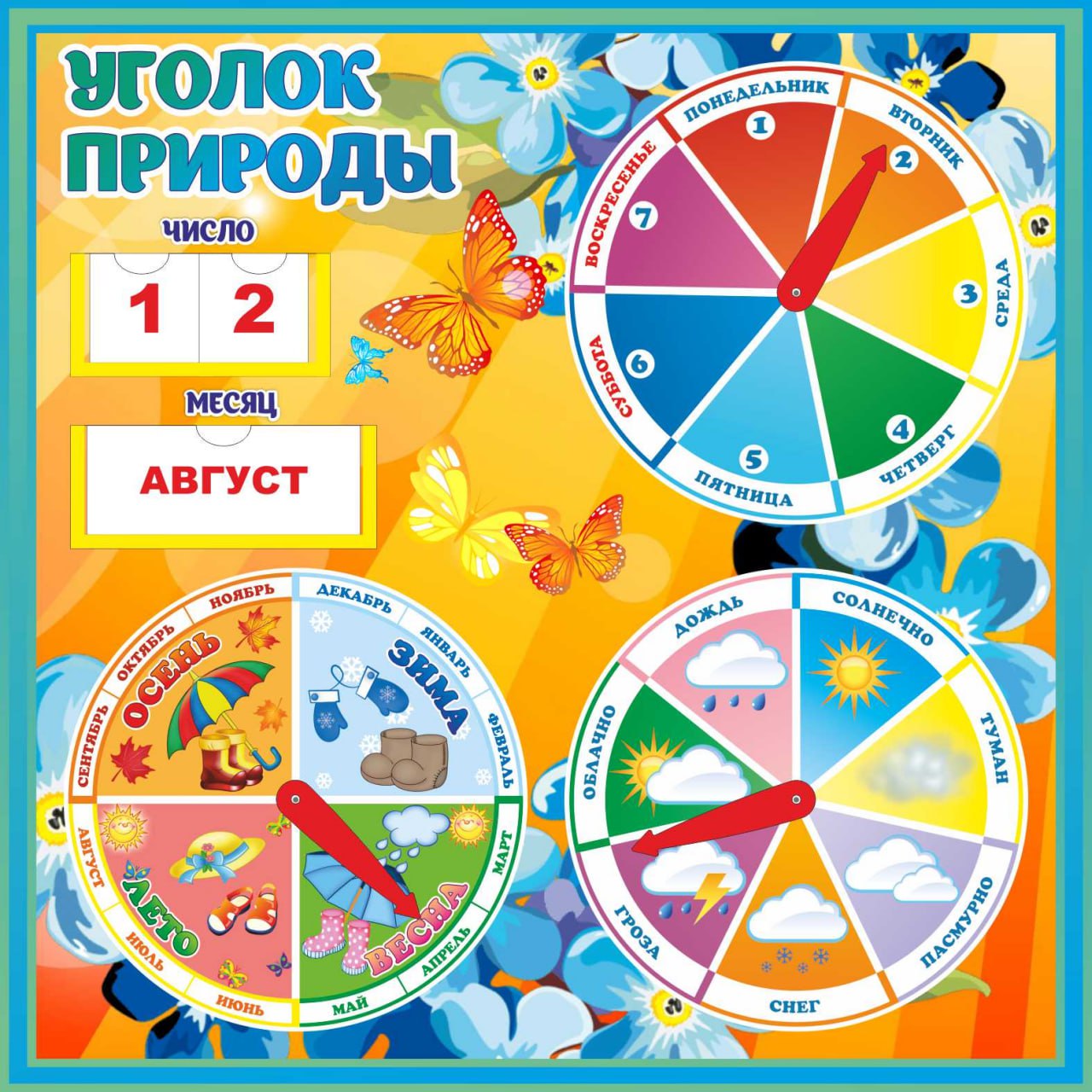 Уголок природы Незабудки