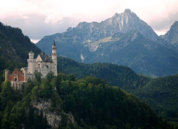 Картина Замок в горах